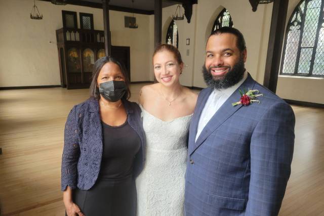 Wedding couple
