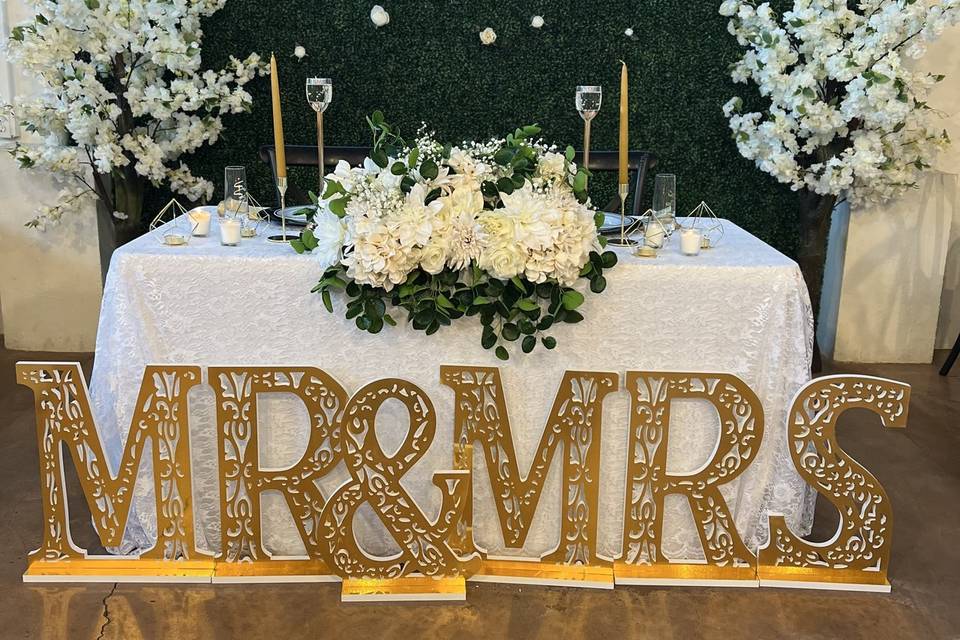 Mr. and Mrs. Table