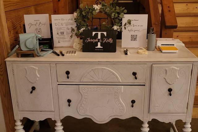 Guest Book Table