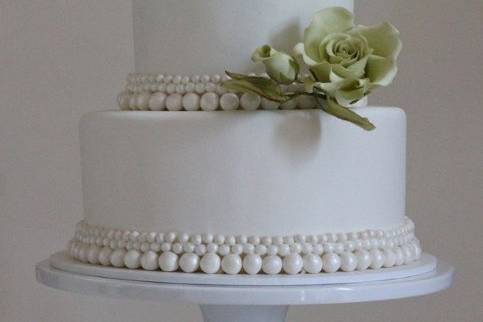 Three tiered cake