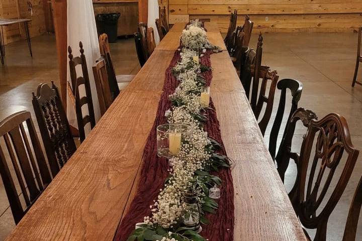Rustic Elegance Table Setting