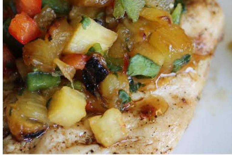 Pineapple Salsa.. yum!