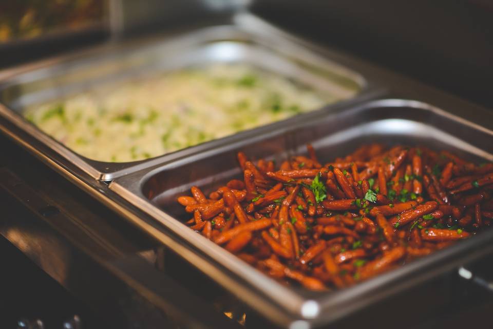 Hoisin Sesame glazed carrots