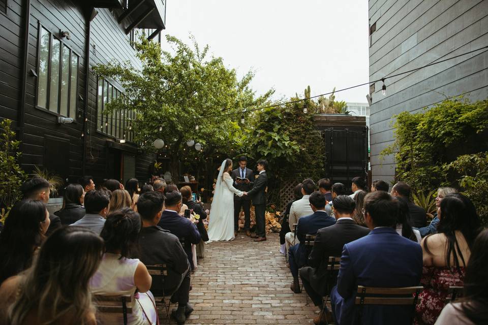 San francisco intimate wedding