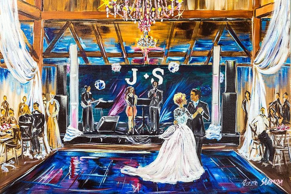 First Dance 24x36