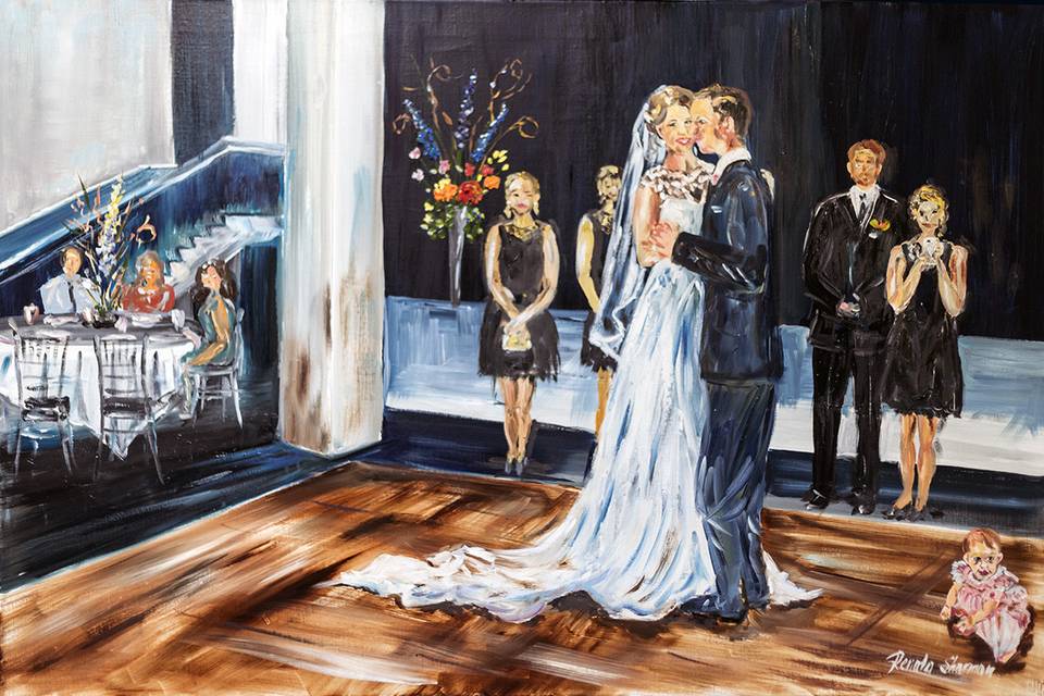 First Dance 24x36