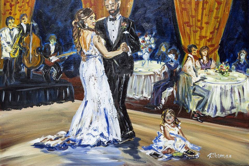 First Dance, oil 24x30