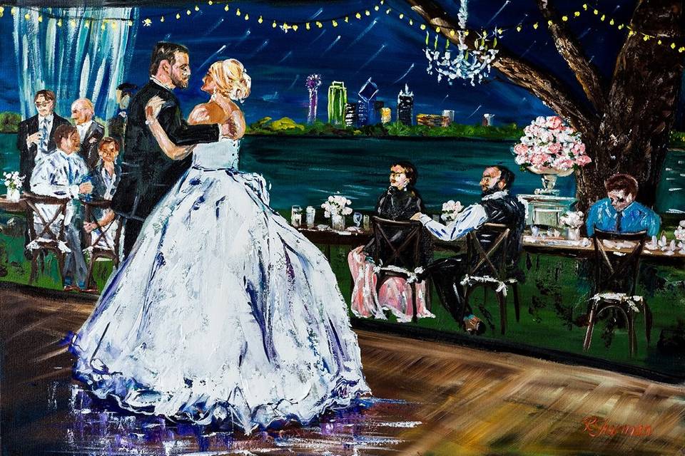 First Dance, oil 24x36