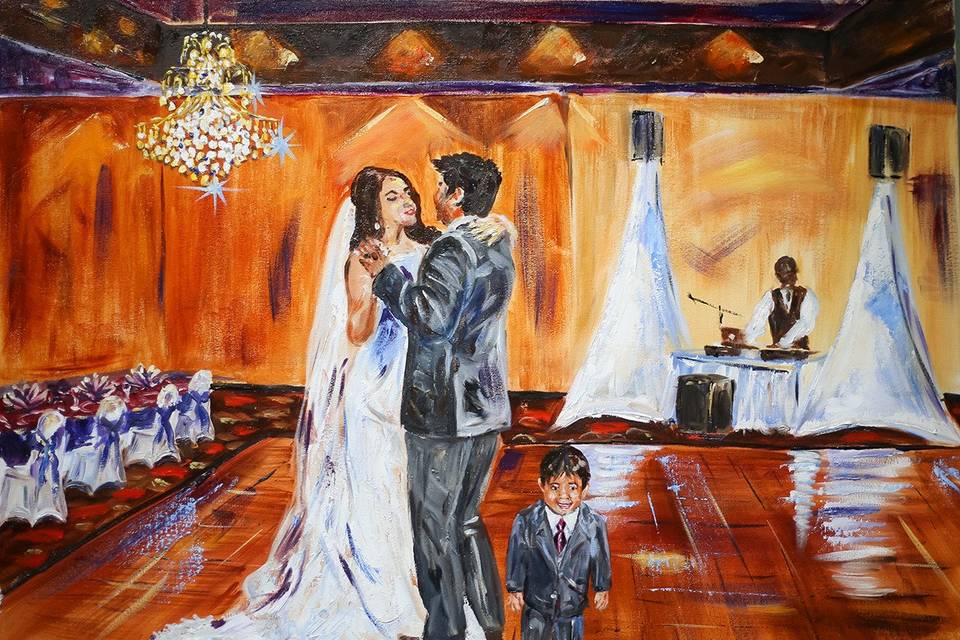 First Dance, 24x30