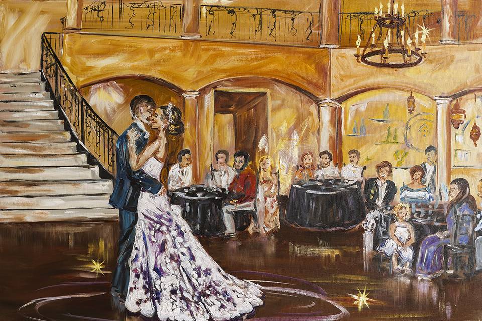 First Dance, 24x36