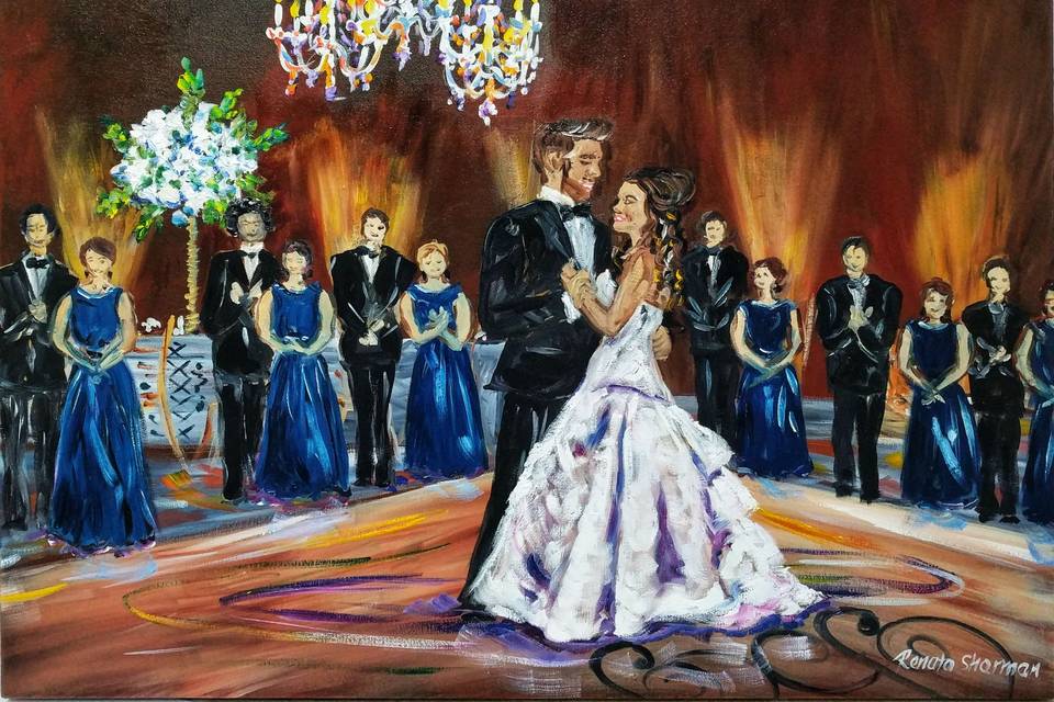 First Dance, 24x30