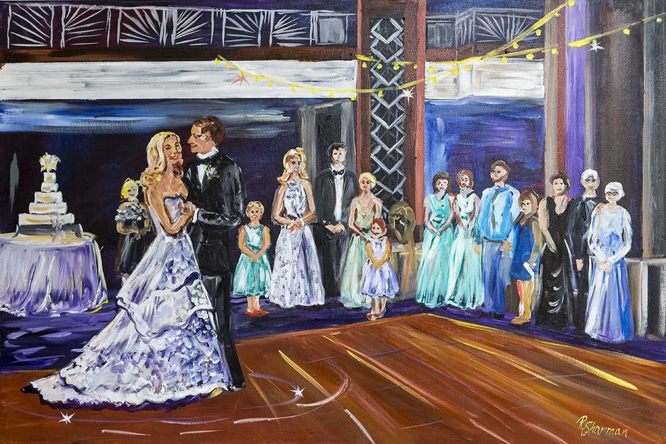 First Dance, 24x36