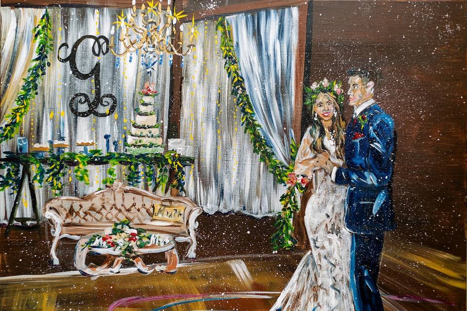 First Dance 24x30