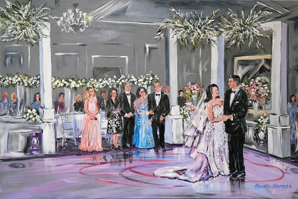 First Dance 24x30