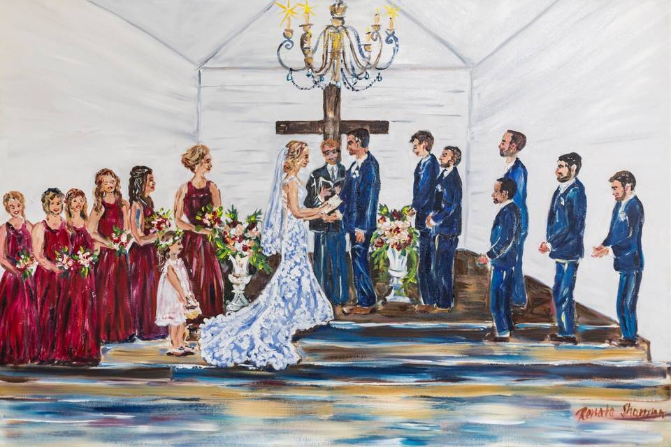 Ceremony 24x36