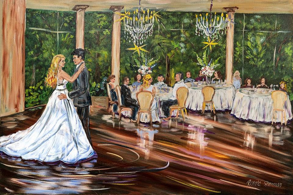 First Dance 24x36