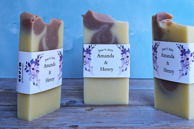 Lavender Soap Favors
