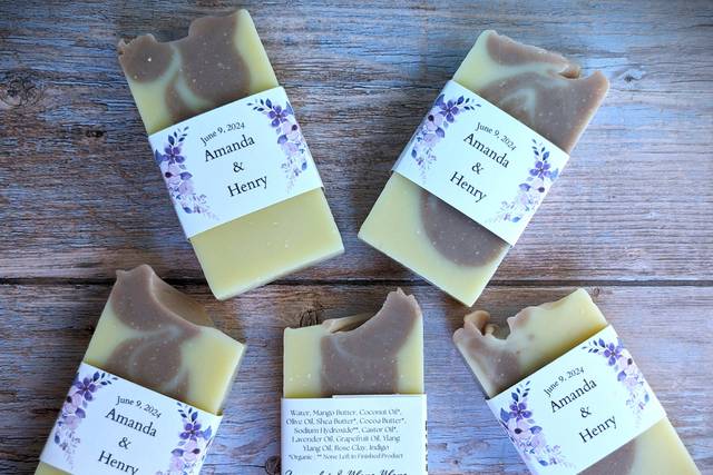 Lavender Soap Favors