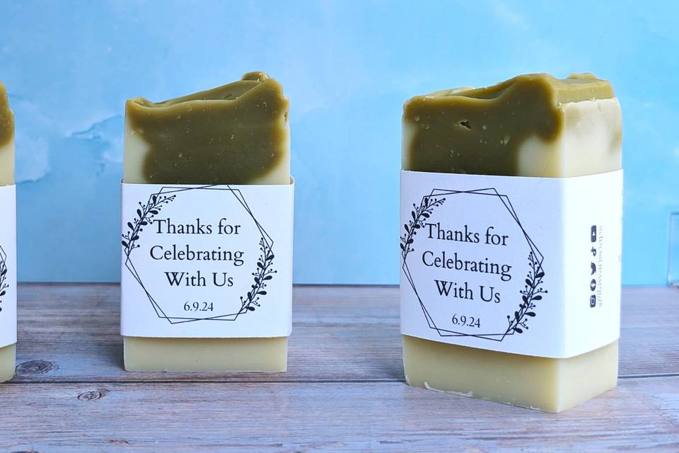 Unscented Soap Favors
