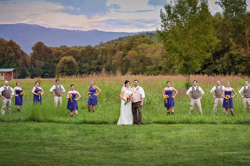 Mountain wedding