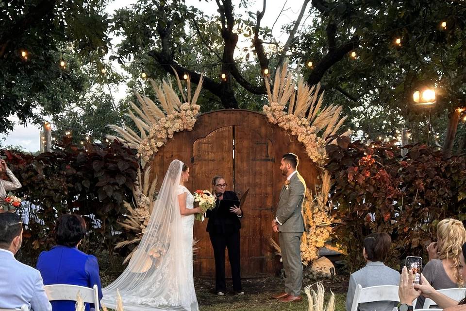 Wedding ceremony