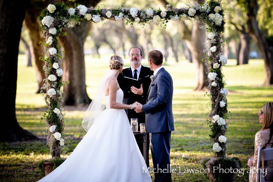 Ocean Front Wedding