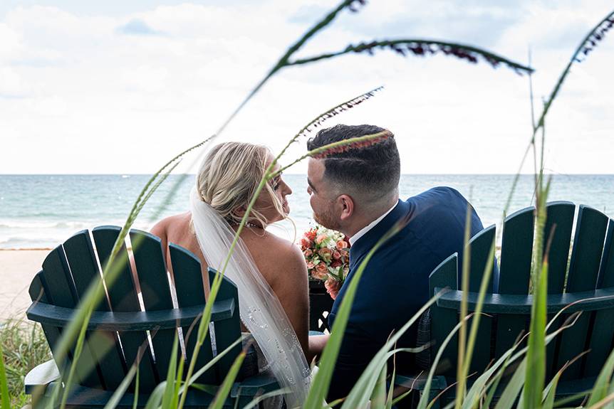 Ocean Front Wedding