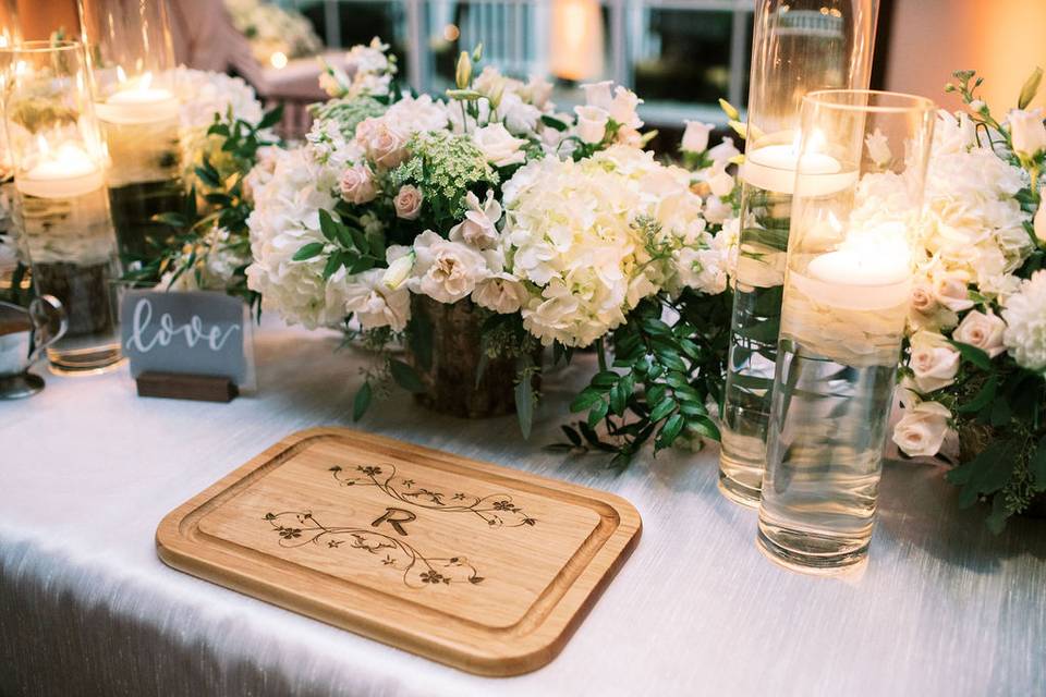 Custom garden place cards