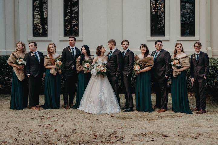 Rainy Vineyard Wedding