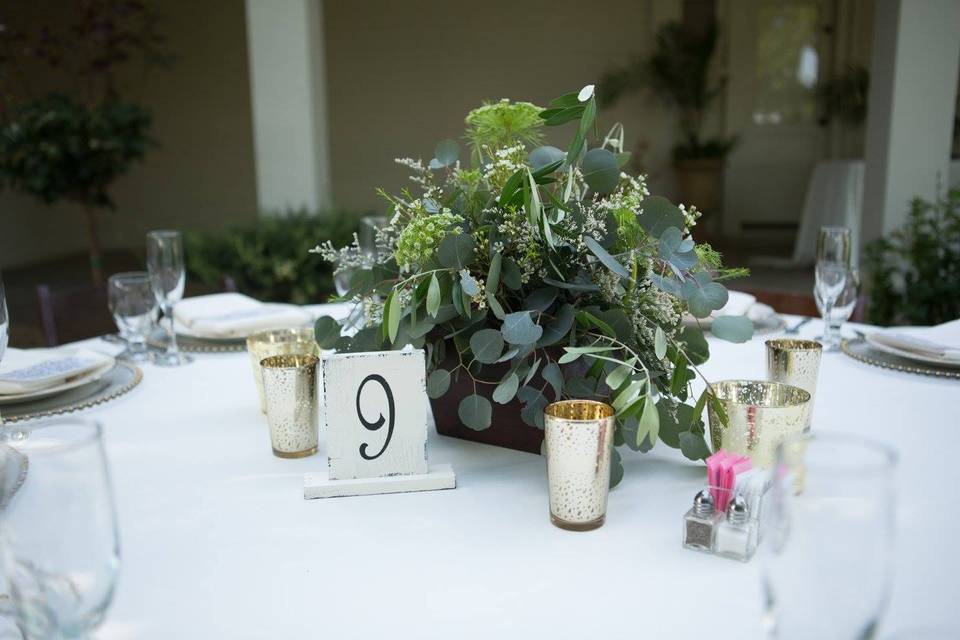 Table numbers