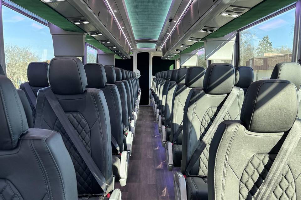 52 Passenger Interior