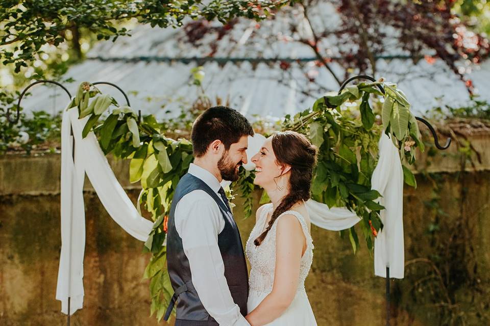 Yurt Garden Ceremony