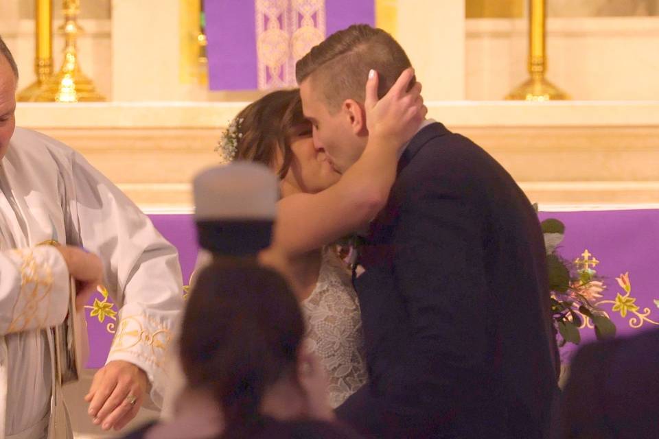 Jerome Wedding - First Kiss