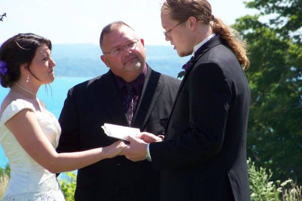 Destination Weddings of Michigan.....Michigan's Best Award-winning Wedding Officiant