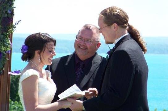 Destination Weddings of Michigan.....Michigan's Best Award-winning Wedding Officiant