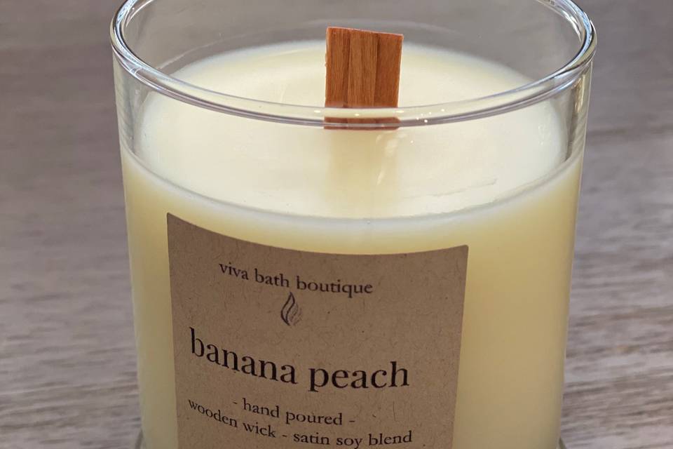 Crackling Wood Wick Candle