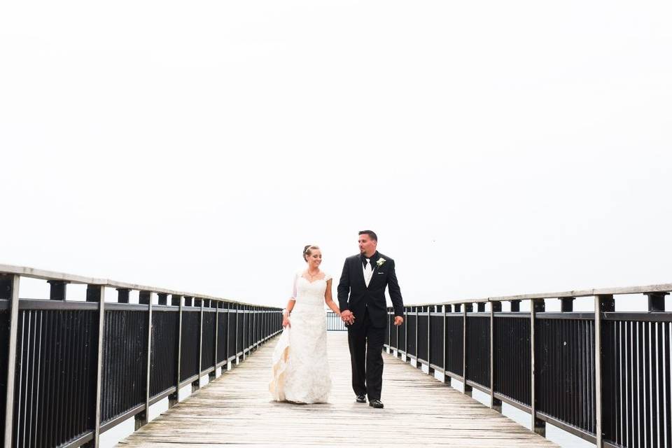 Couple at waterfront