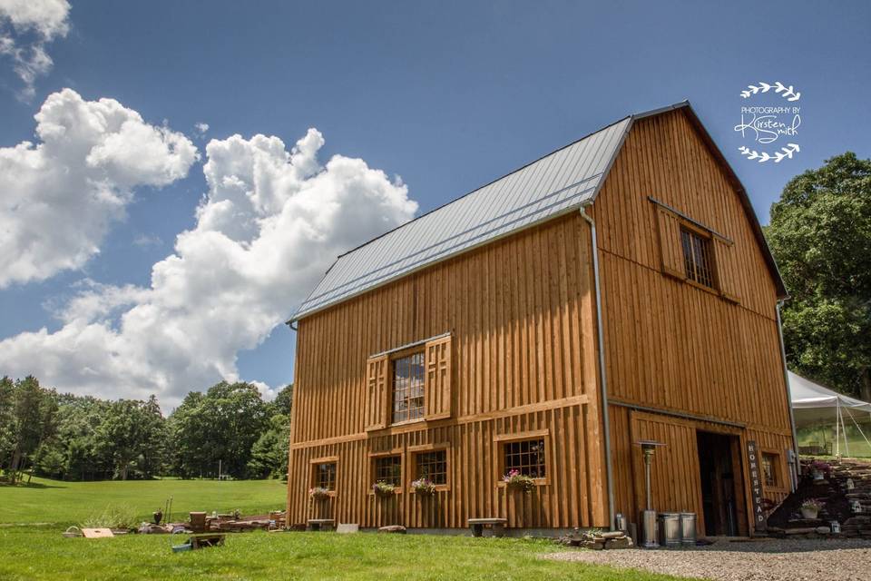 Barn exterior