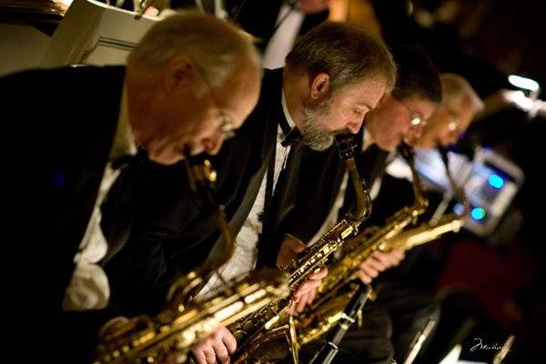 With The Ted Knight Big Band for a wedding at the Boca Raton Resort and Club.