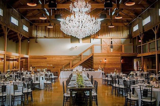 Luxurious barn venue