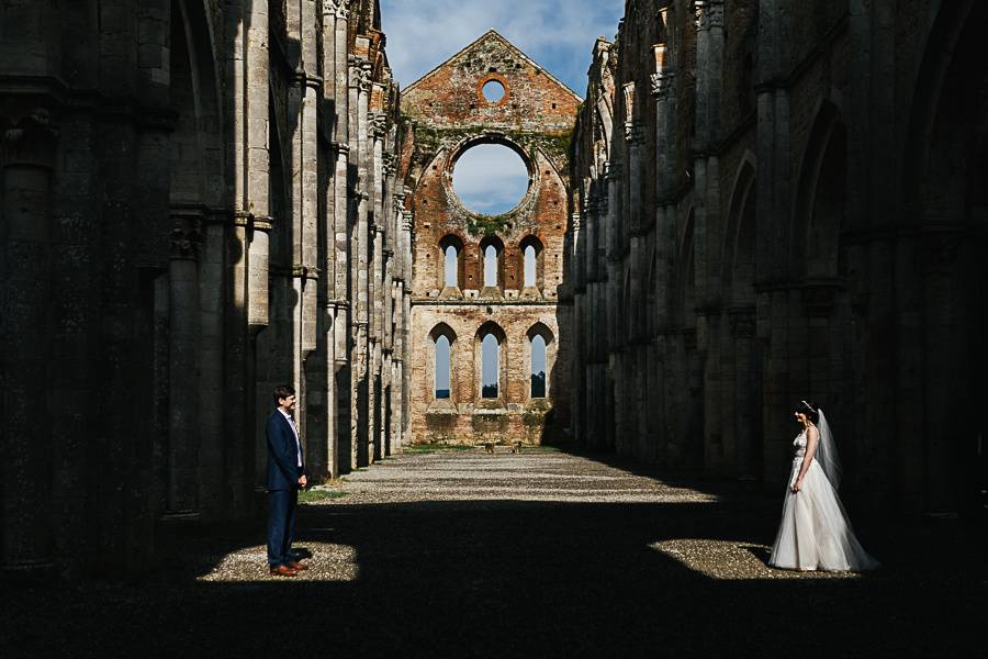 Wedding at San Galgano Abbey