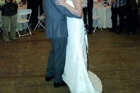 Couple dancing