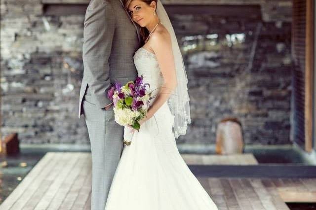 Take time for a few intimate moments of your big day