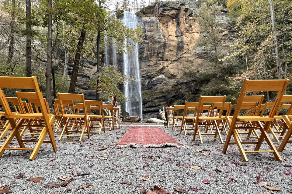 Toccoa Falls Wedding