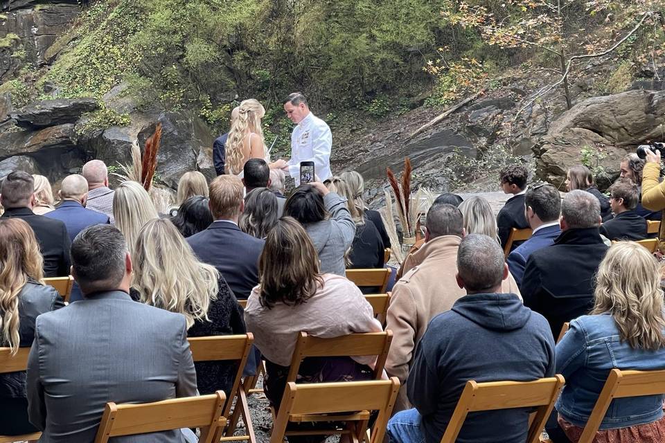 Toccoa Falls Wedding