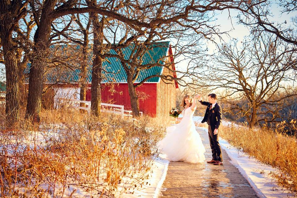 Barn Winter Wedding