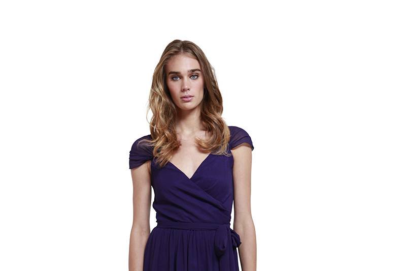 Lacey Short This romantic wrap dress is not only beautiful and effortless