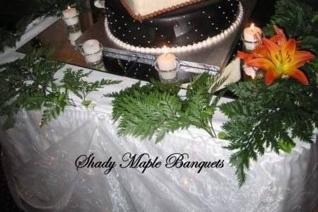 Custom Wedding Cake by Shady Maple