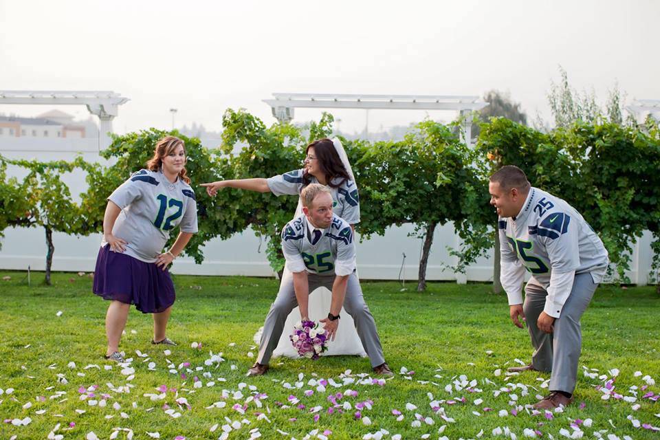 Wedding Garden Football