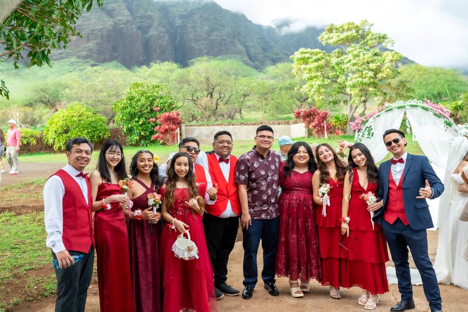 Bridal party - ceremony 2